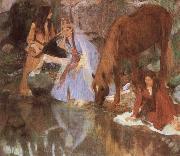 Edgar Degas Mlle Eugenie Fiocre in the Ballet oil painting reproduction